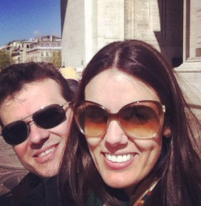 Carla e Jasson Fonteles curtem lua de mel em Paris