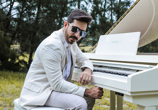 Felipe Adjafre vai abrilhantar a noite dos namorados no Santa Grelha