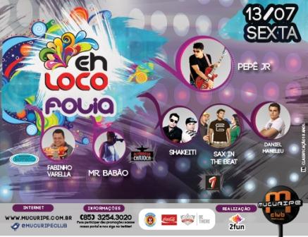 Sexta-feira é dia de “Eh Loco Folia”