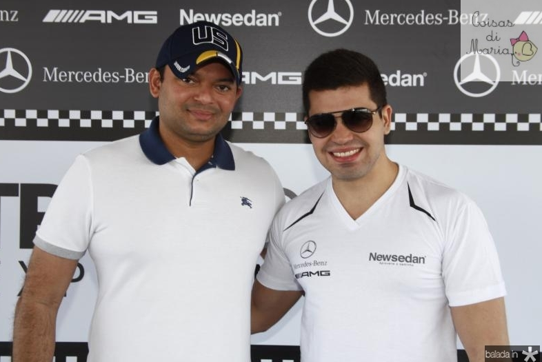 Otílio Ferreira e Pedro Garcia aceleram suas Mercedes no 2ª Track Day Experience