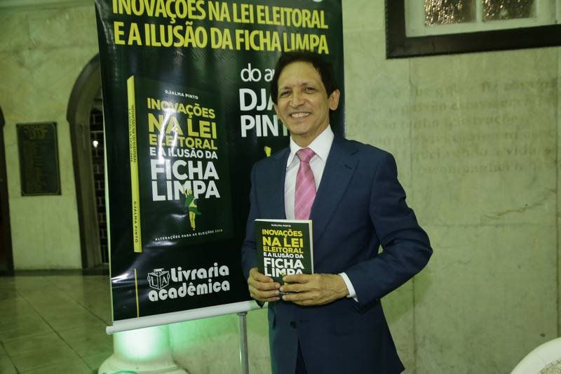 Djalma Pinto lança livro sobre regras eleitorais