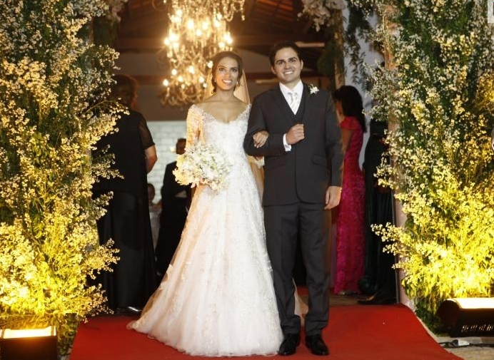 O décor de Dito Machado no marriage de Alessandra e Reno