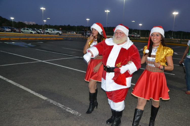 Papai Noel chegará no Grand Shopping neste domingo