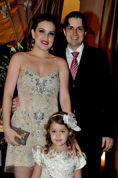 Renata e Marcelo Pinheiro saudam 2013