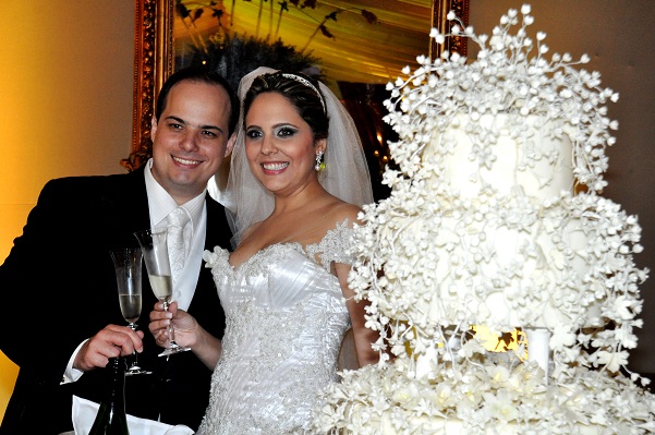 O casório de Anna Gladys Accioly e Felipe Nogueira