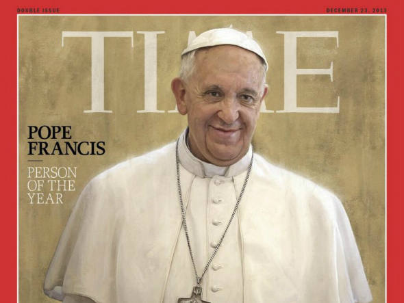 Papa Francisco é eleito ”pessoa do ano”