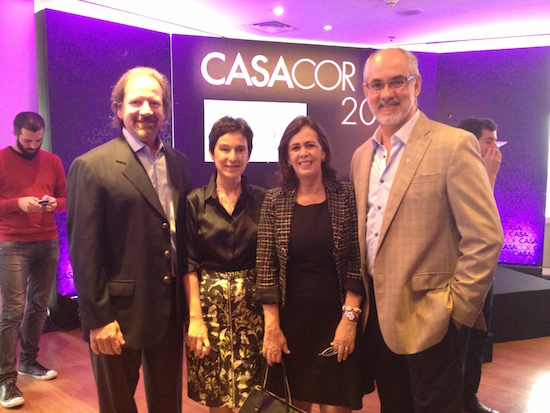 Neuma Figueiredo participa do lançamento da Casa Cor SP 2015