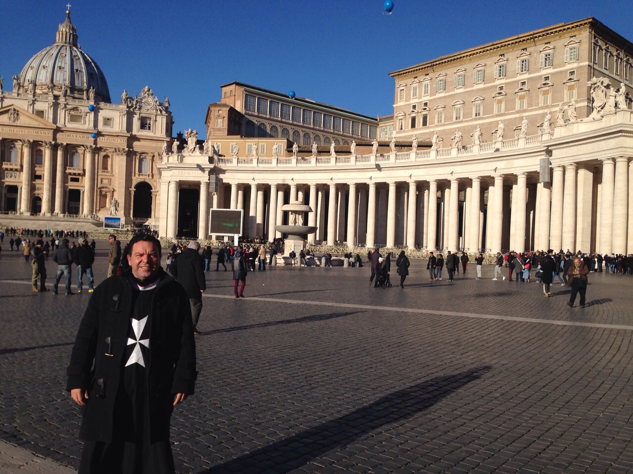 Vanilo de Carvalho curtiu virada do ano em Roma