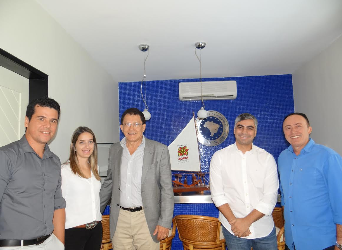 ABIH-CE recebe visita dos representantes da CVC