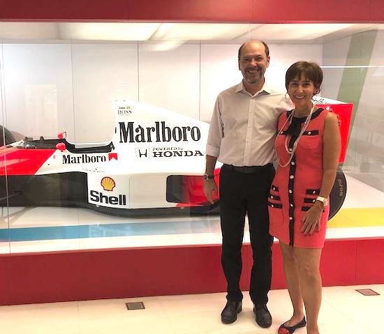 Ivo Gomes tem encontro com Viviane Senna em São Paulo