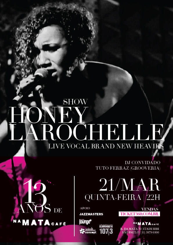 Na Mata Café traz Honey Larochelle