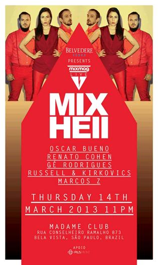 Belvedere assina Mixmag Live feat Mixhell