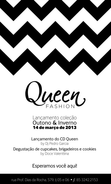 Queen reabre amanhã e lança coleção Outono Inverno