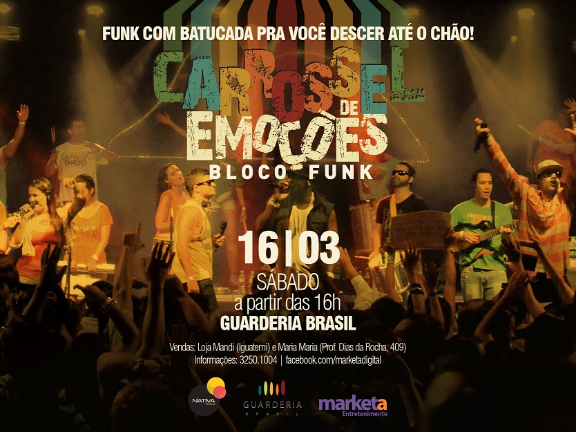 Sábado é dia de funk e surf music na Guarderia Brasil