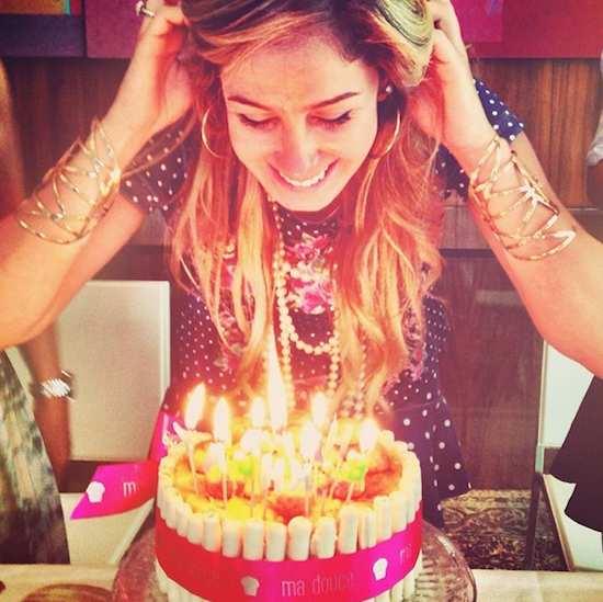 Priscila Silva comemora birthday na Pink Elephant