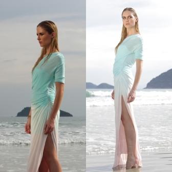 Marília Carneiro e Eliza Conde no Casa Moda