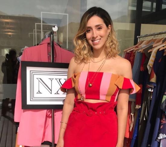 Nathália Ximenes arma um auê para marcar a inauguração da nova loja da NX