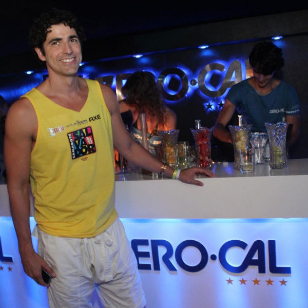 Zero-Cal preparou drinks especiais em seu camarote