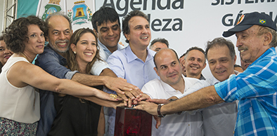 Unidade de captação e tratamento de biogás em Caucaia