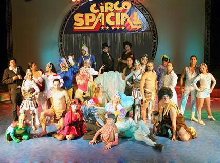 Circo Spacial nas férias de julho em Guarapiranga