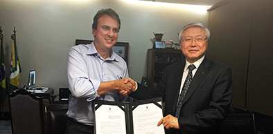 Estado firma parceria para implantação de terminal de regaseificação na ZPE