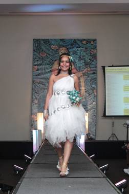 Concurso de moda valorizou peças com produtos reciclados