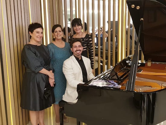 Felipe Adjafre fez bonito na abertura da CASACOR Ceará 2018