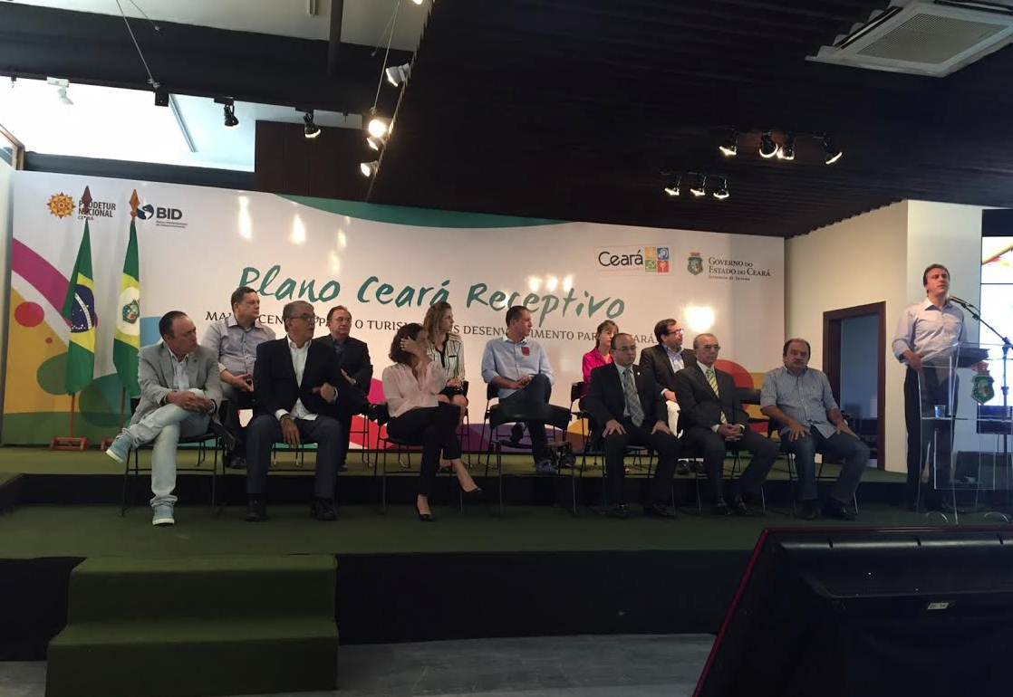 Camilo Santana e Arialdo Pinho lançam Plano Ceará Receptivo