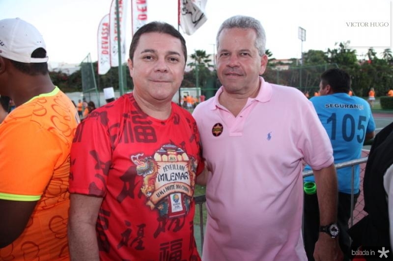 Os festejados aniversariantes do dia