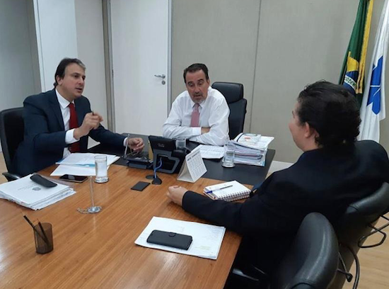 Camilo Santana encerra agenda em Brasília