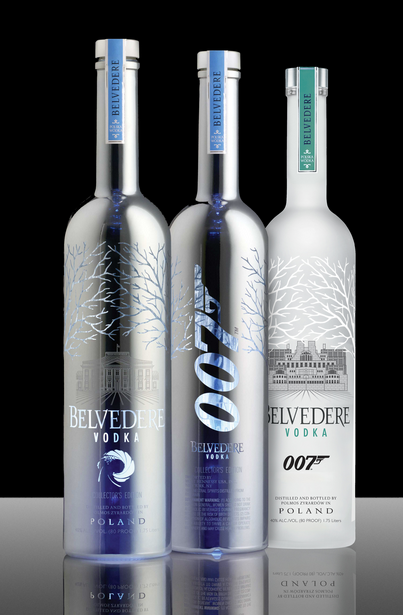 Belvedere Vodka lança produtos inspirados em James Bond