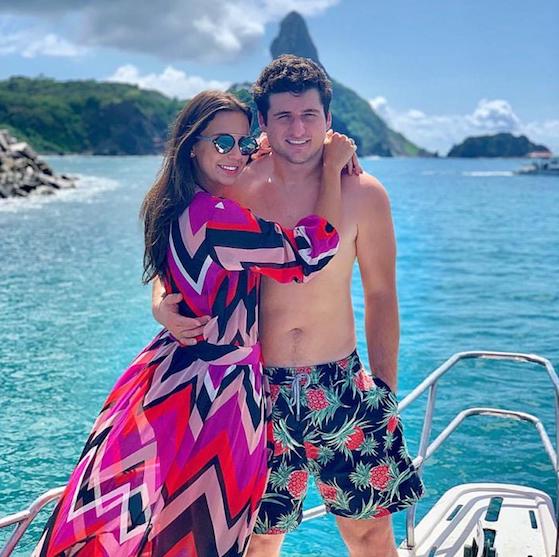 Fernanda Levy e Omar Macêdo em total sintonia em Fernando de Noronha