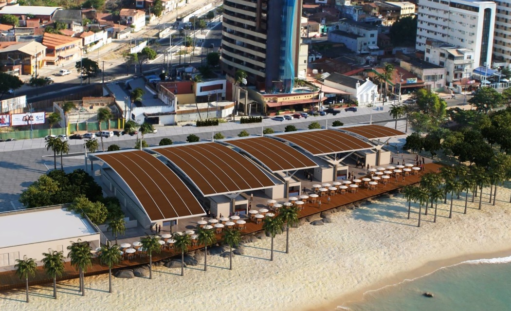 Roberto Cláudio entrega Novo Mercado dos Peixes, na Beira Mar