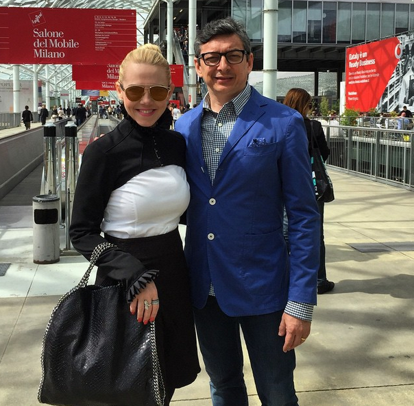 Branca e Racine Mourão participam do Salone del Mobile di Milano