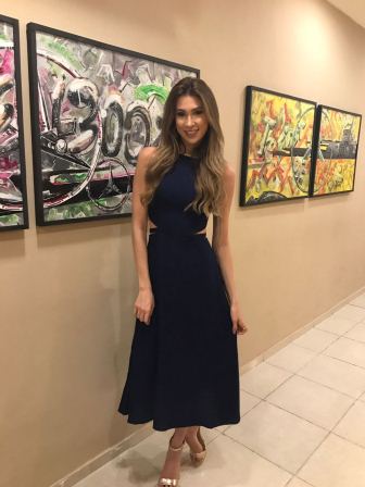Miss Ceará, Alexia Duarte rouba a cena aonde quer que vá