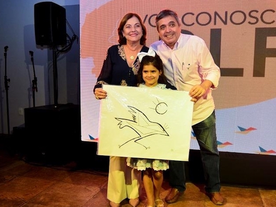 Ana Studart garante obra de Totonho Laprovitera em sorteio na “Noite Solidária” do IBLF