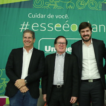 Severino Neto e Márcio Fernandes participam do Café com RH, na Unimed Fortaleza