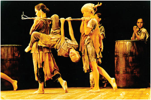 Edisca leva espetáculo Balé Jangurussu, para a Caixa Cultural de Fortaleza