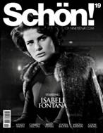 Isabeli Fontana é a capa da revista britânica “Schön!”