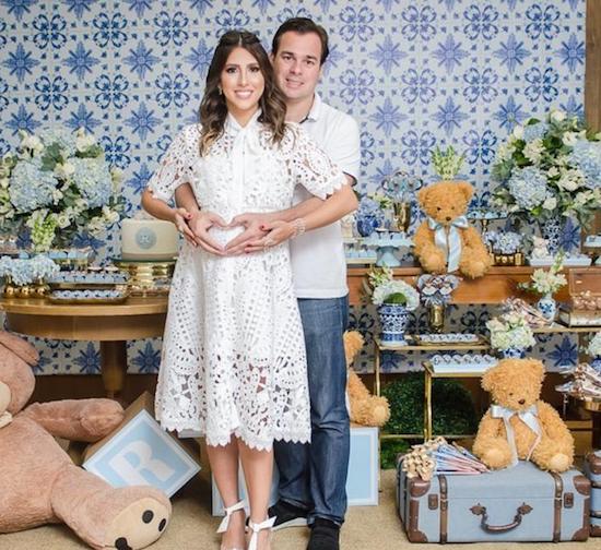 A cegonha trouxe mais um príncipe para Tayra Romcy e Leonardo Aguiar