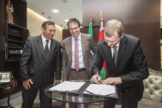 Ceará assina Acordo de Cooperação com a Bielorrússia