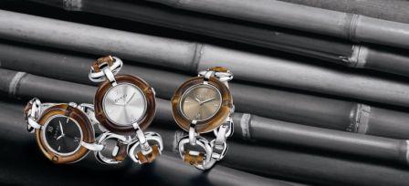 Gucci lança relógio de bambu