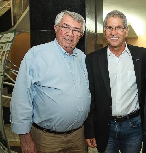 Severino Ramalho Neto recebe Roberto Macêdo na CDL Fortaleza