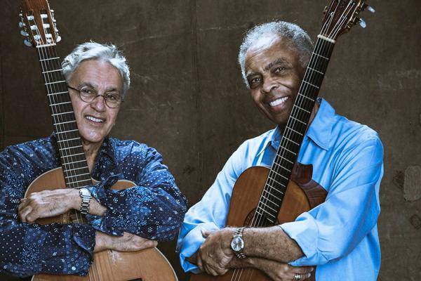 Gilberto Gil e Caetano Veloso apresentam espetáculo em Fortaleza