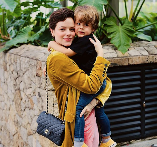 Paulinha Sampaio, Bento e Felipe Rocha aproveitam o Dia das Crianças em São Paulo