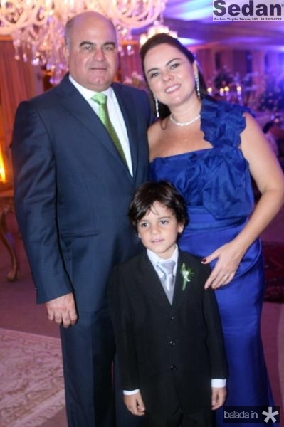 Denise e Luciano Cavalcante prepararam uma grande aventura para comemorar os 7 anos do filho Lorenzo