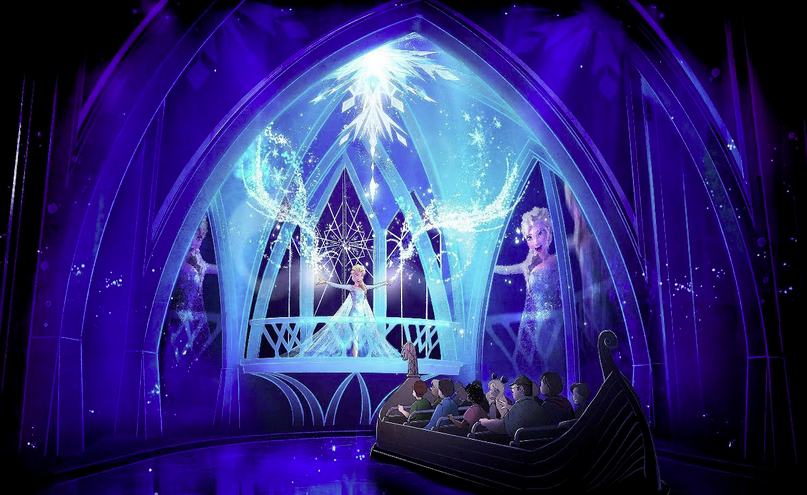 Disney divulga primeira imagem da nova atração de Frozen, no Epcot