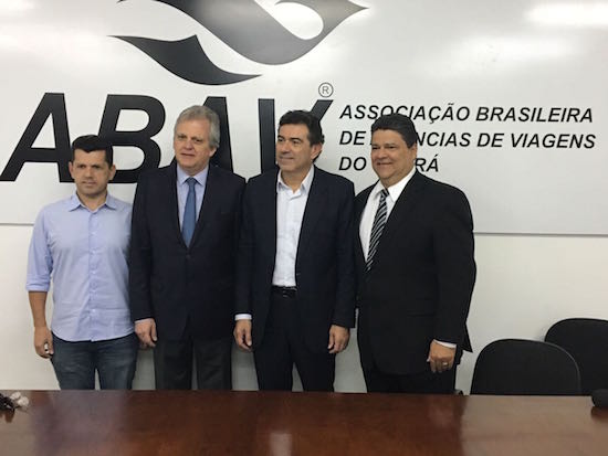 Colombo Cialdini recebe presidente da ABAV-Nacional, Edmar Bull