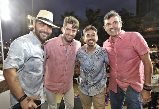 Paulo Benevides, Felipe Adjafre e Felipão agitam o domingo no Projeto Pôr do Sol Fortaleza