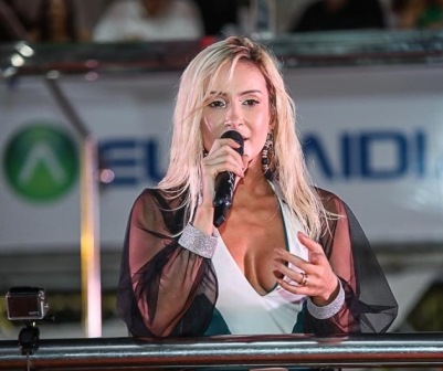 Cláudia Leitte estreia no Camarote Skol